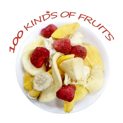 Buah Renyah Beku Kering